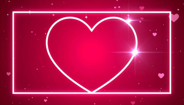 A vibrant heart graphic