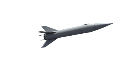 Transparent DF-17 Hypersonic Glide Vehicle Deployment – PNG Military Cutout