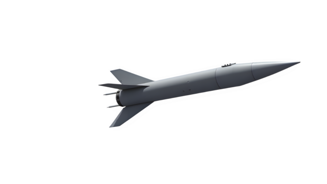 Transparent DF-17 Hypersonic Glide Vehicle Deployment – PNG Military Cutout