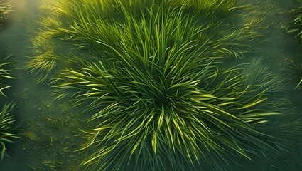 Grass Texture Close-up for Design