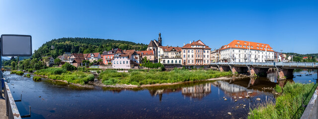 Altstadt, Gernsbach, Schwarzwald, Deutschland 