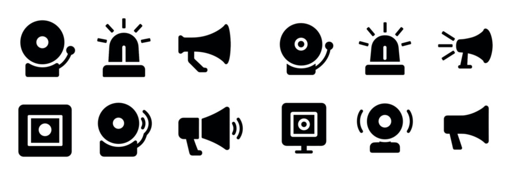 Fire Safety Icons