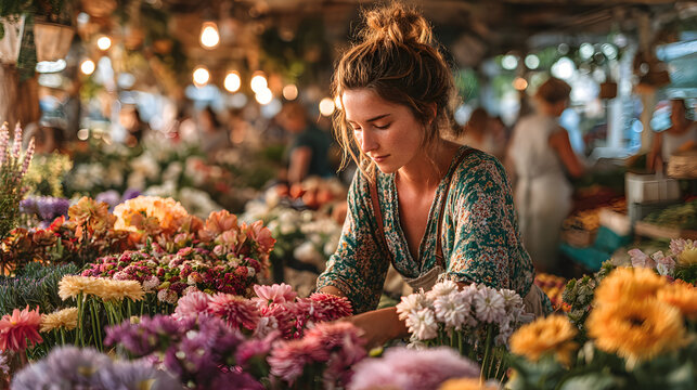 Flower Market Vendor