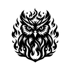 Fototapeta premium owl vector illustration