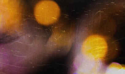 light leak overlay effect with scratch dust and light leaks, retro grain noisy film distressed...