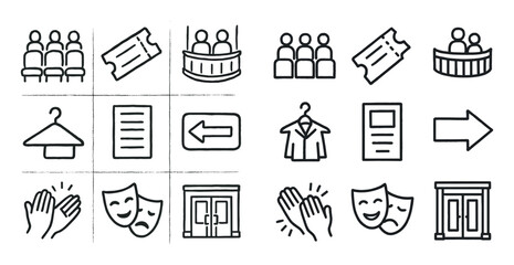 Theater Icon Grid