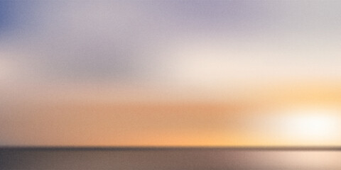 Sunset sky over sea in the evening with colorful orange sunlight modern Eps10.