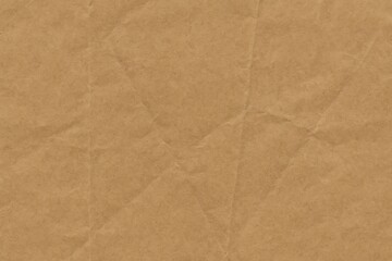 Raw Brown Paper with Subtle Crease Lines &ndash; Natural Craft Texture