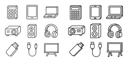 3D Schoolgear Icons