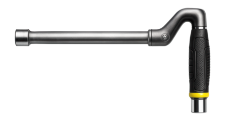 Impact-rated lug wrench designed for use with pneumatic tools in a professional auto repair shop.