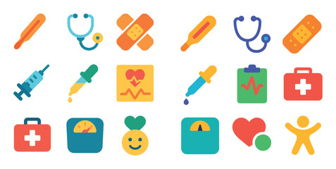 Childcare Health Icons