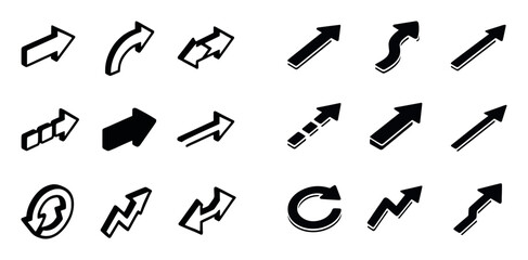 Isometric Arrow Icons