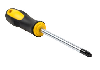 screwdriver on white background