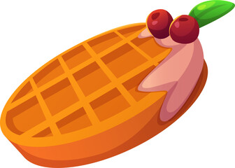Belgian Waffles Clipart