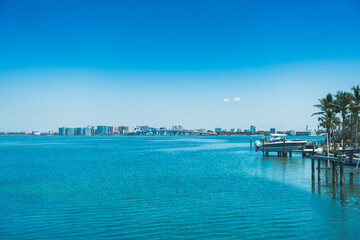 Fototapeta premium scenes around sarasota bay florida in spring