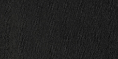 Black Wool Cara Fabric Surface