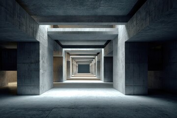 corridor in the old building