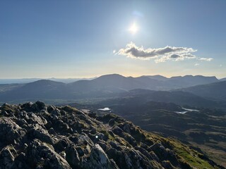 Looking North From Cnicht Snowdonia