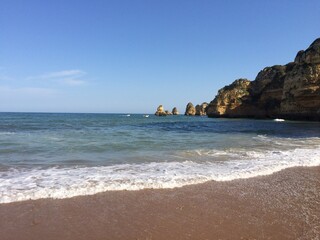 beach and sea