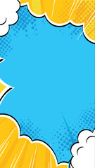 Pop Art Blast: a vivid explosion of dynamic visual storytelling with bold lines, vibrant colors and halftone patterns.