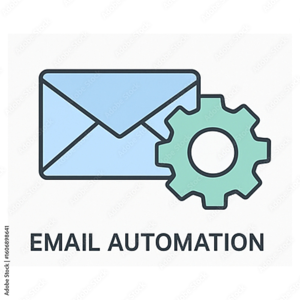 Poster streamline your communication with effective email automation solutions for business growth and impr