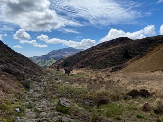 The aerial ropeway at Mynydd Sygyn
