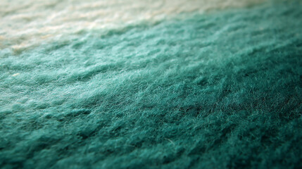 Teal and White Textured Fabric: Close-Up Macro Photography of Soft, Woven Material