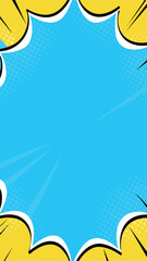 Pop Art Burst: A vibrant and dynamic pop art-inspired burst graphic, perfect for adding excitement and visual interest to any project or design.