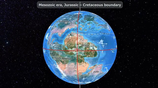 Mesozoic era,Jurrasic and cretaceous period