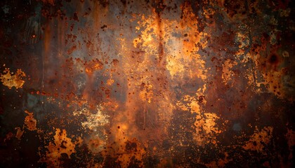 Abstract rusty metal texture