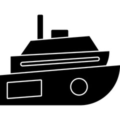 Fishing Boat Icon