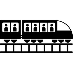Modern Passenger Train