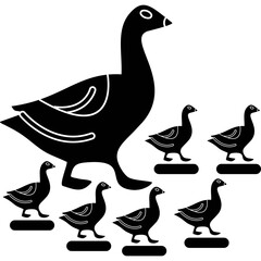Goose Flock Walk