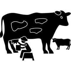 Cow Milking Time