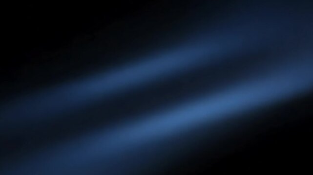 Darkness and Beam: A mysterious dark background with two parallel blue beams create an abstract and artistic image