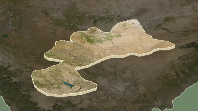 Karaman region, Turkiye (Turkey) extruded. 