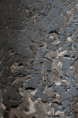 Detail of an old wood with cracked paint