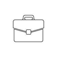 briefcase,business,work modern flat icon for professional tool design vector graphic for office use