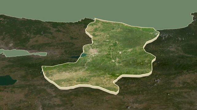 Sakarya region, Turkiye (Turkey) extruded. 