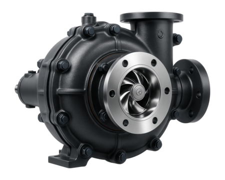 Centrifugal slurry pump with horizontal split case design for mining operations