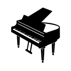 piano keys vector illustration