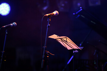 Detail, Hintergrundbild von einem Konzert in Hamburg