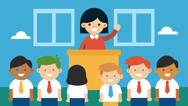 School Assembly Images – Browse 12,423 Stock Photos, Vectors, and Video ...