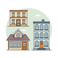vector illustration of a house
