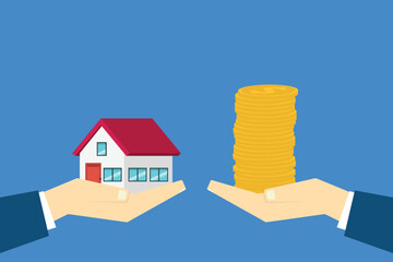Buy or rent house	