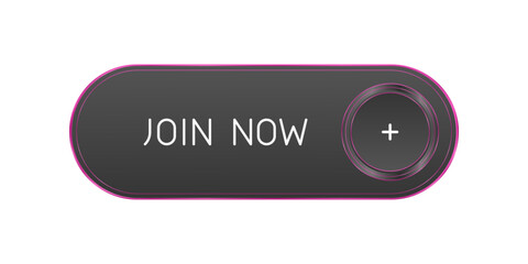 Black and purple CTA button: Join now.