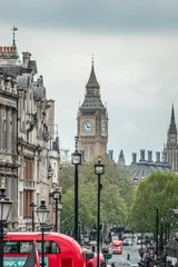 Gordijnen London United Kingdom street scenes © digidreamgrafix