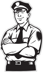 vector illustration of a man with business working suit silhouette