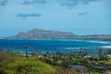 nature view around oahu island in hawaii