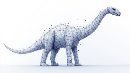 Digital dinosaur illustration